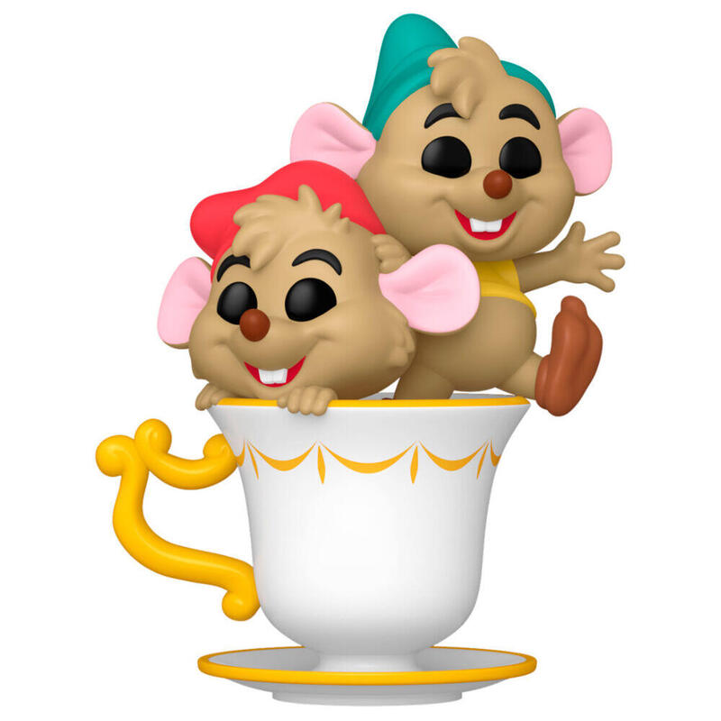 Figura Pop Disney Cenicienta Jaq & Gus