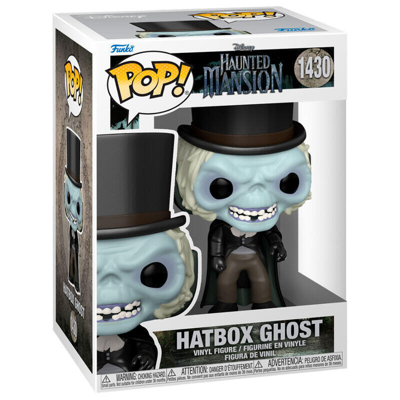 Figura Pop Disney Haunted Mansion Hatbox Ghost