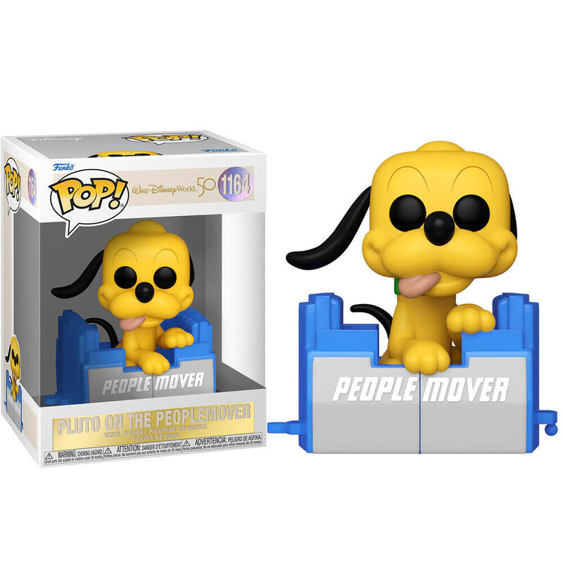 Figura Pop Disney World 50th Anniversary Pluto People Mover