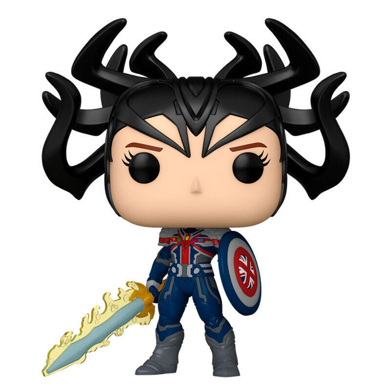 Figura Pop Marvel What If Infinity Captain Carter