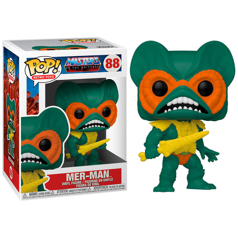 Figura Pop Masters Of The Universe Merman
