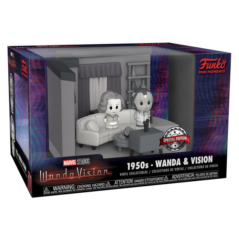 Figura Pop Mini Moments Marvel Wanda Vision 1950 Exclusive
