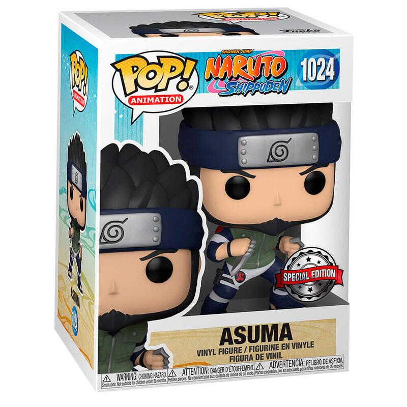 Figura Pop Naruto Shippuden Asuma Exclusive