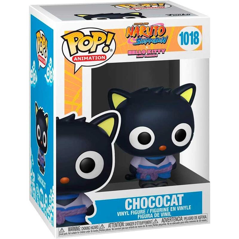 Figura Pop Naruto Shippuden X Hello Kitty Chococat