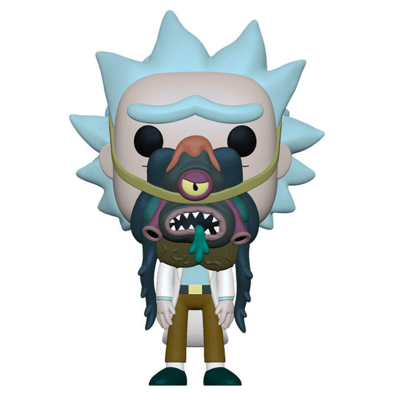 Figura Pop Rick And Morty Rick With Glorzo