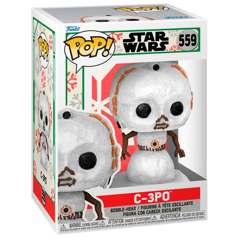 Figura Pop Star Wars Holiday C-3po