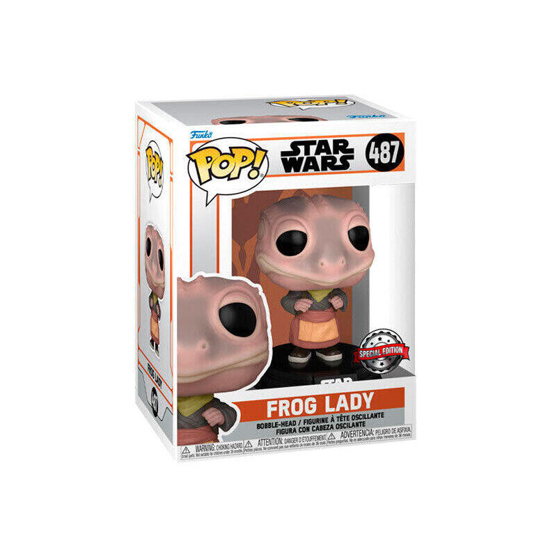 Figura Pop Star Wars The Mandalorian Frog Lady Exclusive