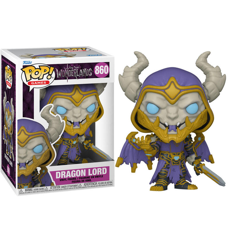 Figura Pop Wonderland Tiny Tinas Dragon Lord