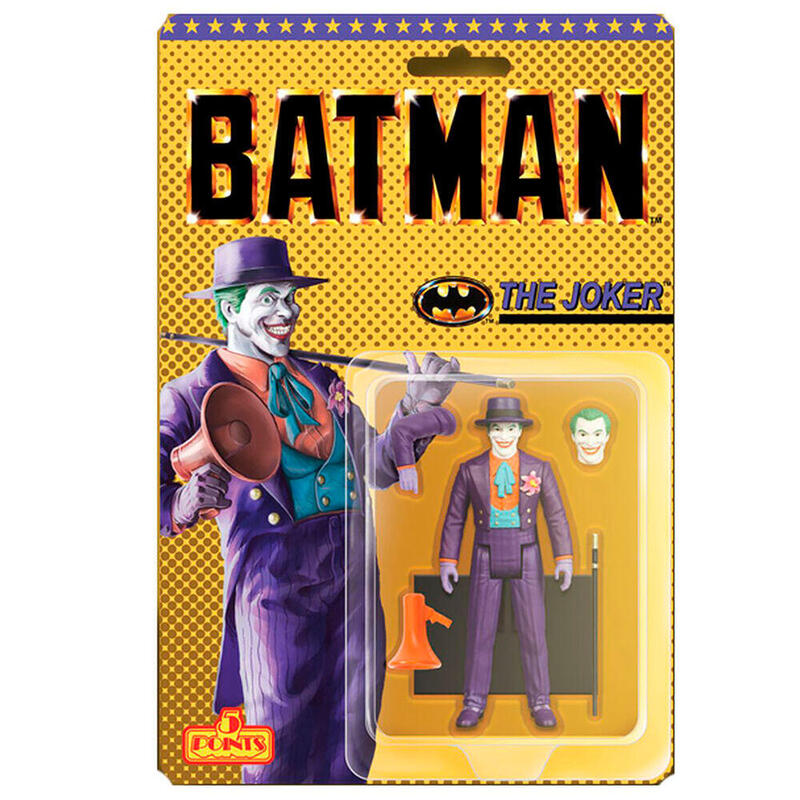 Figura The Joker Batman 1989 Universe Dc Comics 9,5cm