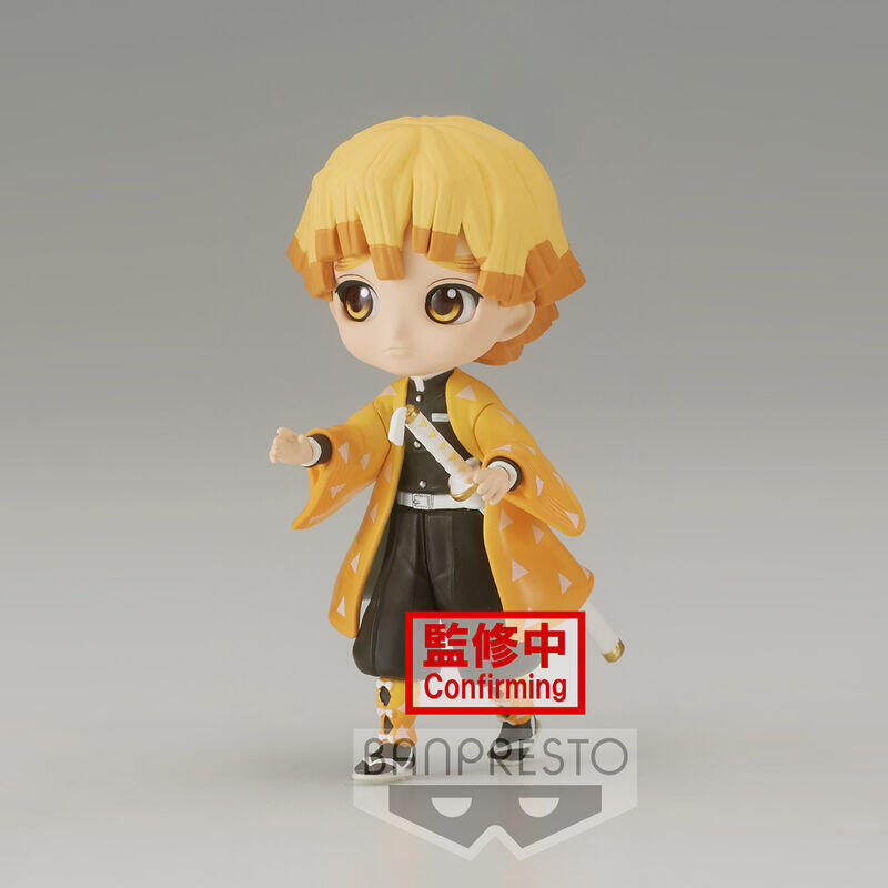 Figura Zenitsu Agatsuma Demon Slayer Kimetsu No Yaiba Q Posket Petit 7cm