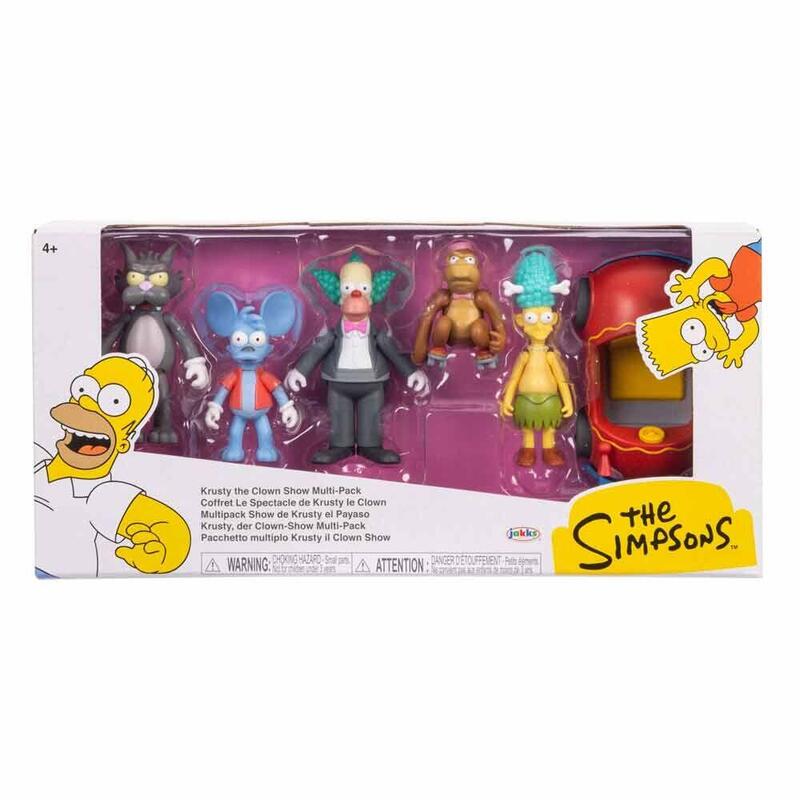 Figuras Blister 6 Los Simpsons 7cm