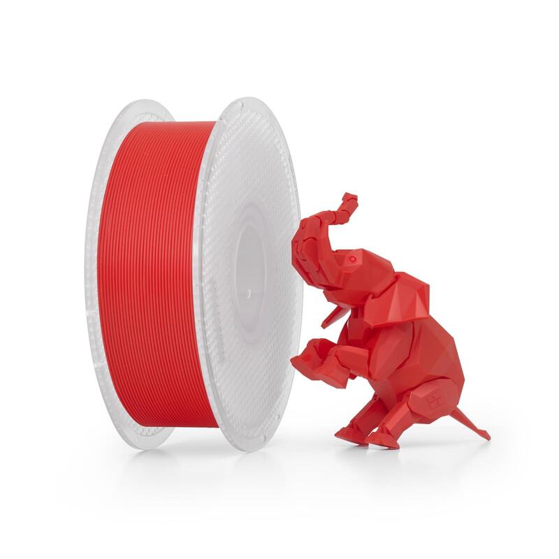 Filament Bambu Lab Pla Basic Rojo (10200) Bobina