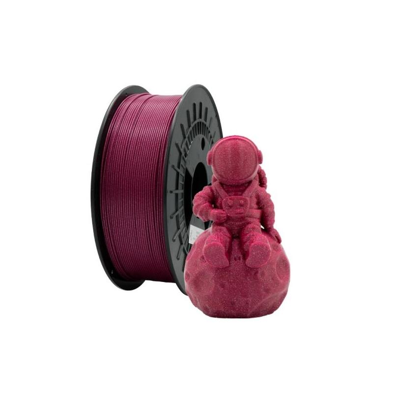 Filamento 3d Pla Glitter - Diametro 1.75mm - Bobina 1kg - Violeta