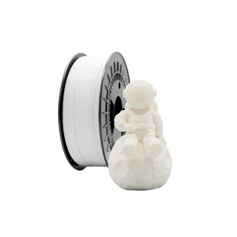 Filamento 3d Pla Mate - Diametro 1.75mm - Bobina 1kg - Blanco