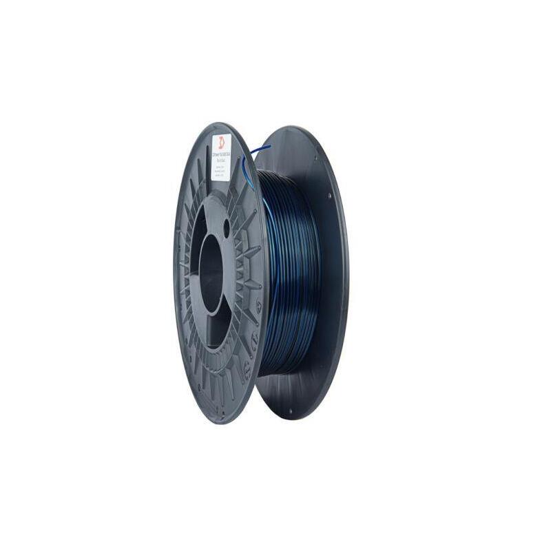 Filamento 3dpower Pla Silk 1.75mm 0.3kg Azul/Negro Color Dual - 3dp283