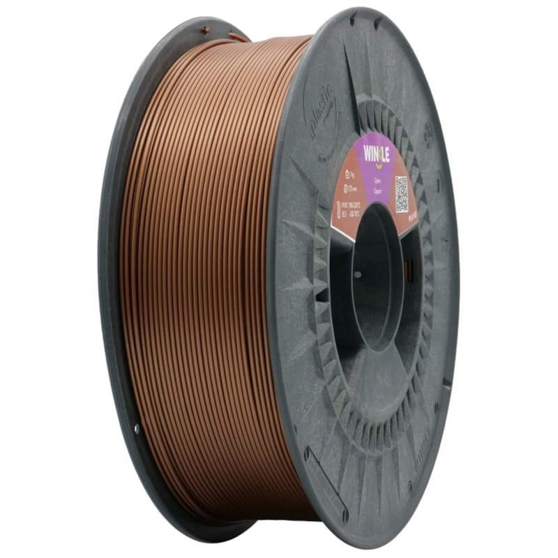 Filamento Winkle Pla Silk 1.75mm Cobre 1kg