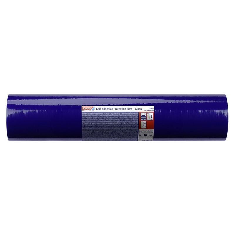 Film Protector Autoadhesivo Para Cristal, Rollo, 50 Cm X 100 M