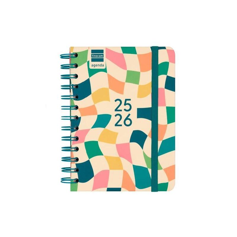 Finocam Agenda Cosmo Para Estudiantes Espiral Doble 8º Svh Kai 2025-2026