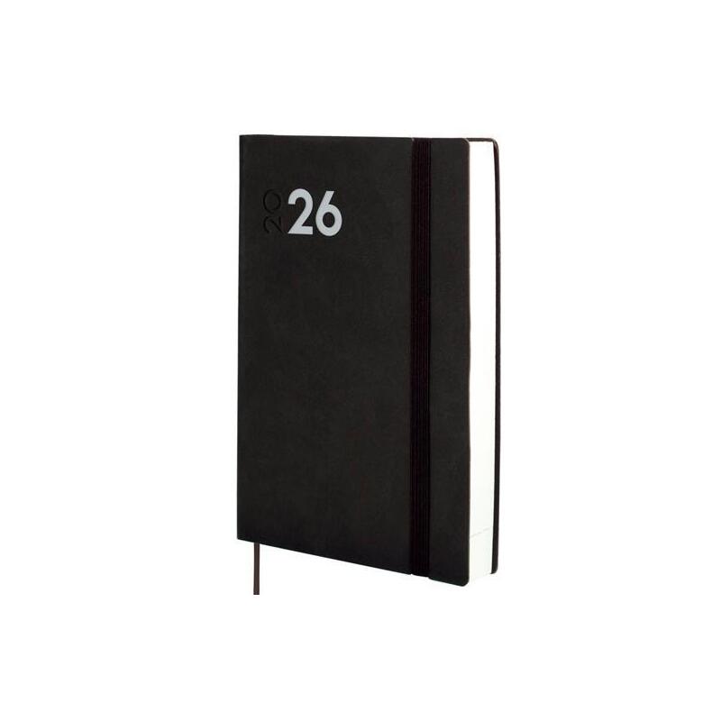 Finocam Agenda Dynamic Mara Y10-140x204mm 1dp Tapa Blanda Negro 2026