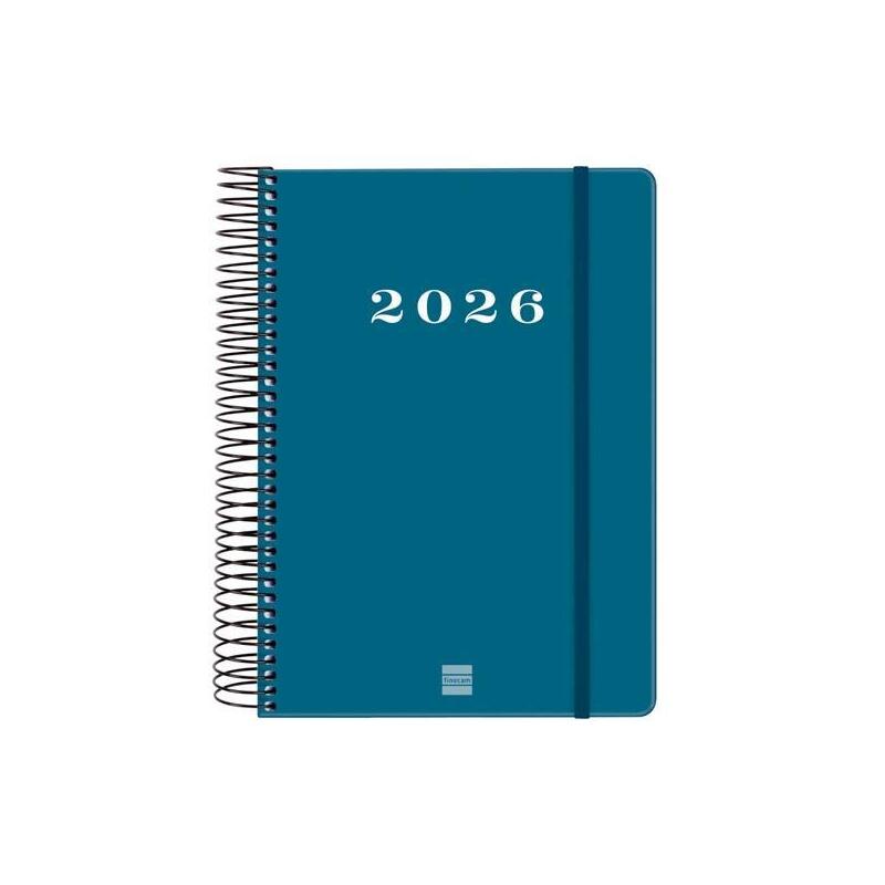 Finocam Agenda Espiral My E10-155x212mm 1dp Tapa Dura Azul 2026