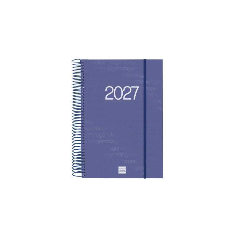 Finocam Agenda Espiral Year E11-165x242mm 1dp Tapa Pp Azul 2027