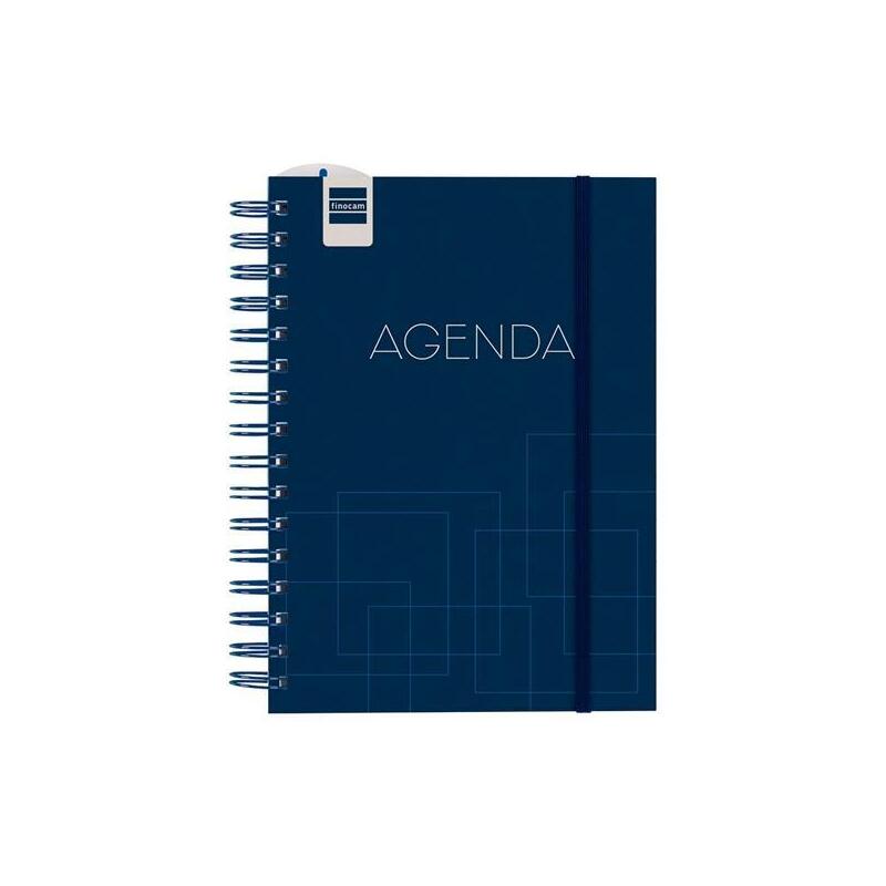 Finocam Agenda Institut Para Estudiantes Espiral Doble 4º Svv Azul 2025-2026