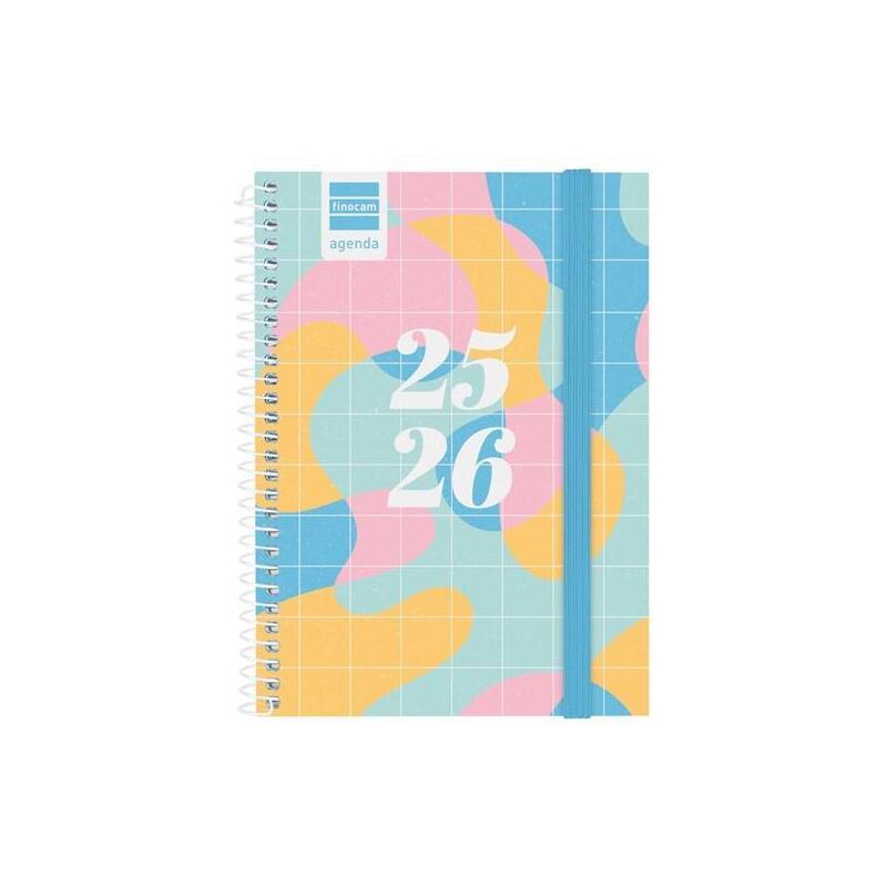 Finocam Agenda Secundaria Para Estudiantes Espiral 4º Svh Art 2025-2026