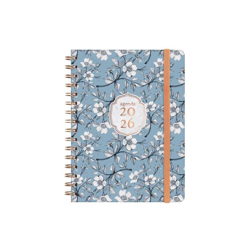 Finocam You Agenda De Espiral - Anual 2026 - Planificador - Cierre De Goma - Formato E10 - 172x19x220mm - Semana Vista