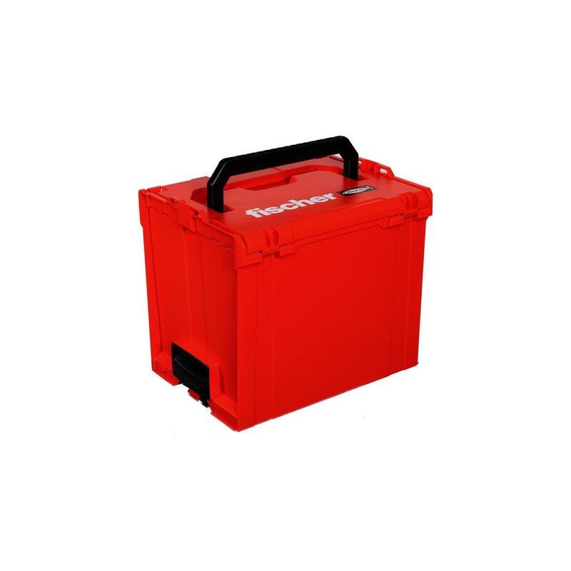 Fischer 508139, Caja De Herramientas Rojo/Negro