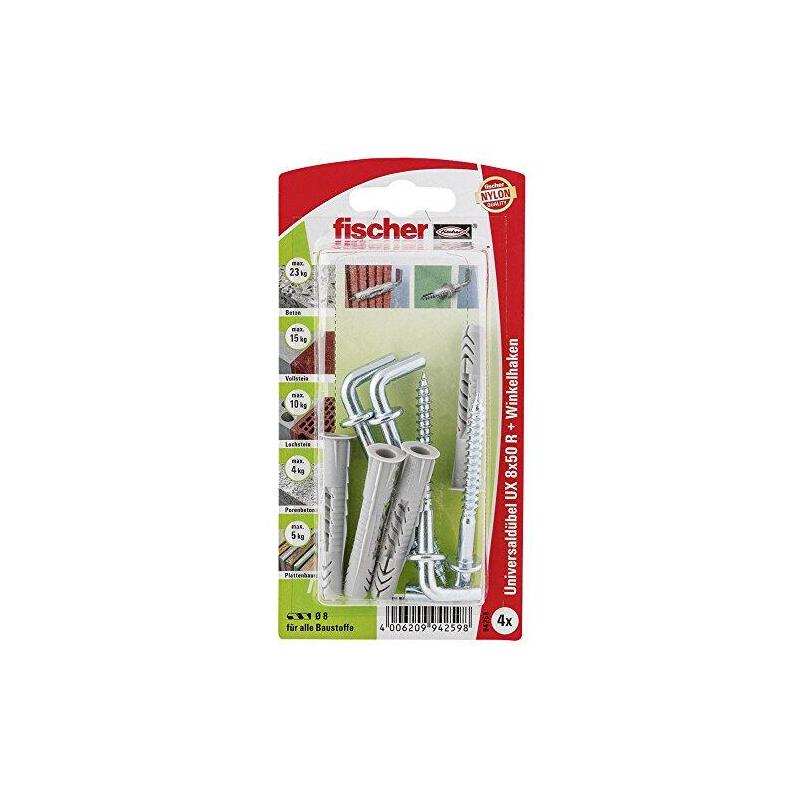 Fischer Anclaje Universal Ux 8x50 Wh K 94259