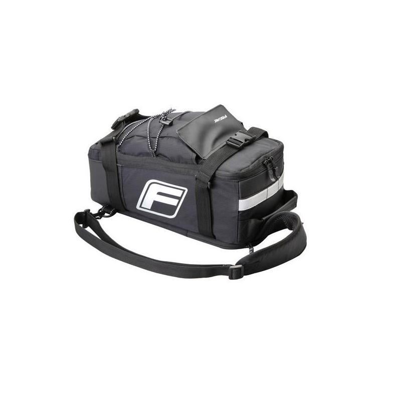 Fischer Fahrrad Alforja/Mochila 2 En 1, Cesta/Bolsa Para Bicicleta 86276