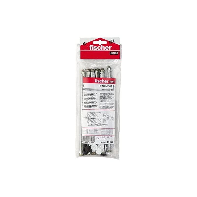 Fischer Pasador Para Marco De Ventana F 10 M 182 B 49147