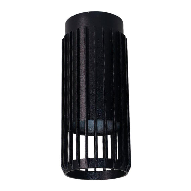 Foco 1 Elemento Sahara Arenado, Gu10, 10w (Bombilla No Incluida), Negro, Ø6 X 14 Cm