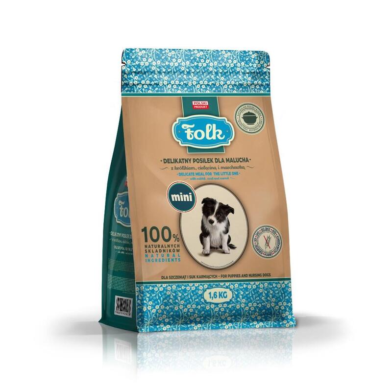 Folk Con Conejo, Ternera Y Mini Zanahorias 1,6 Kg