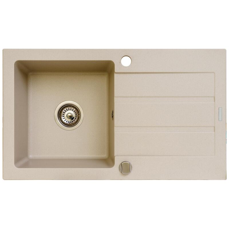 Fregadero De Un Seno Con Escurridor Maidsinks Promo 76x44 1b 1d E070053701