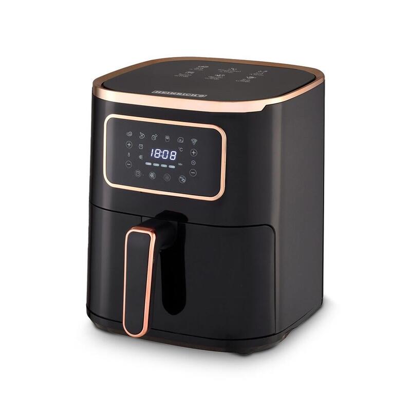 Freidora De Aire Heinrich''S Hfr 8216 Caliente 5.0 L 1450 W Negro