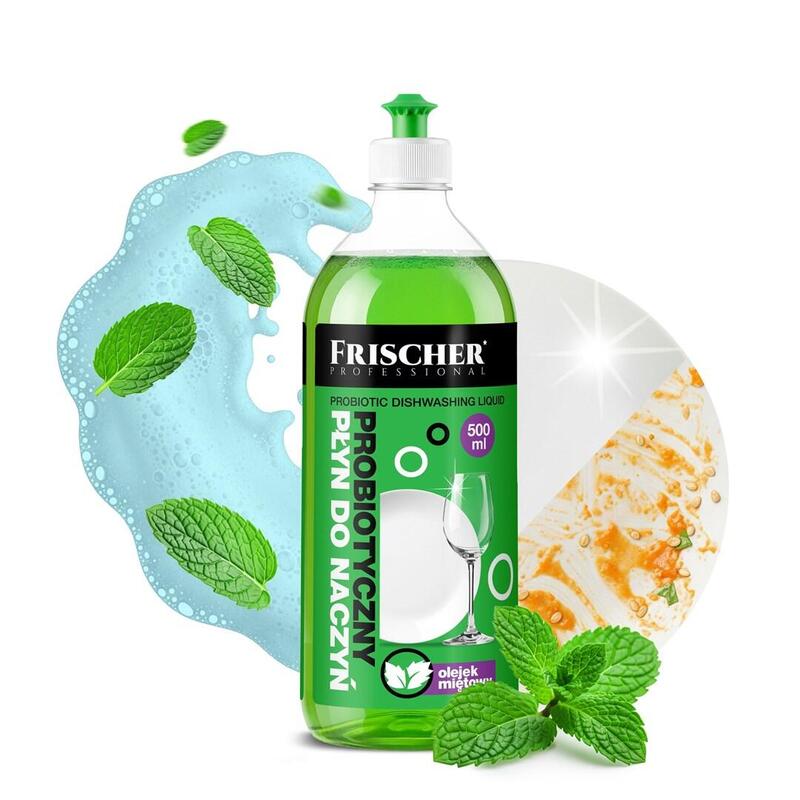 Frischer Líquido Lavavajillas Con Aceite De Menta 500 Ml