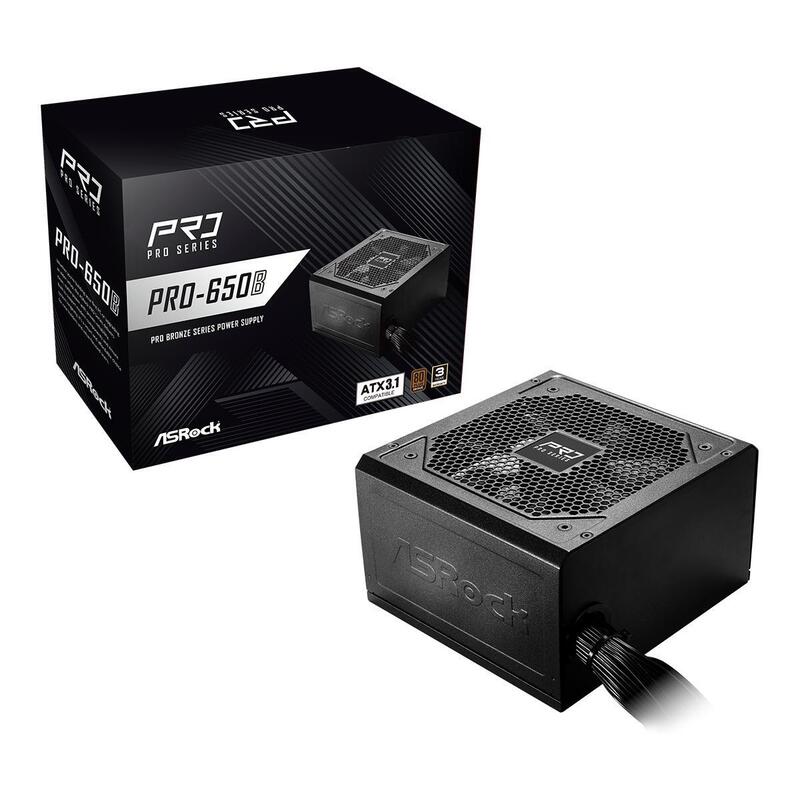 Fuente Alimentacion Asrock Atx Pc 100 - 240 V 650 W Pro-650b