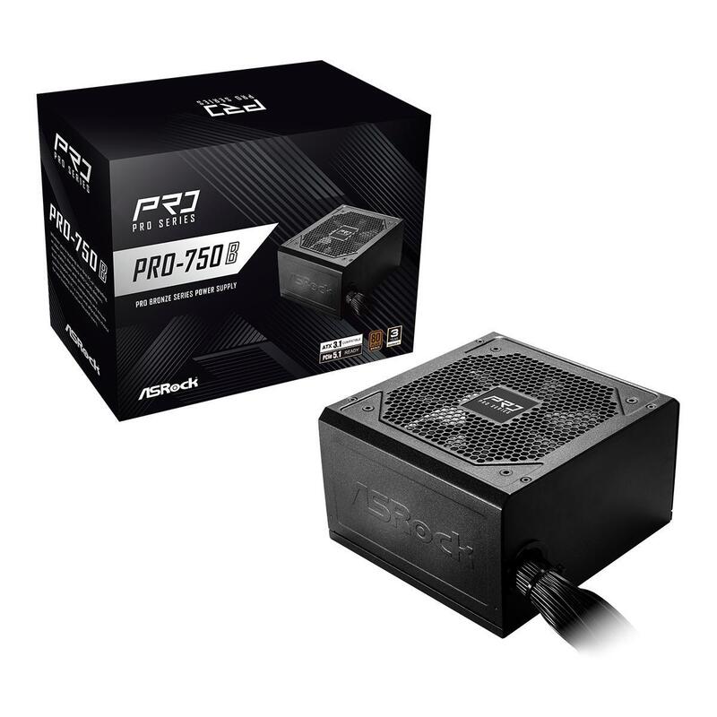 Fuente De Alimentación Asrock Atx Pc 100 - 240 V 750 W Pro-750b