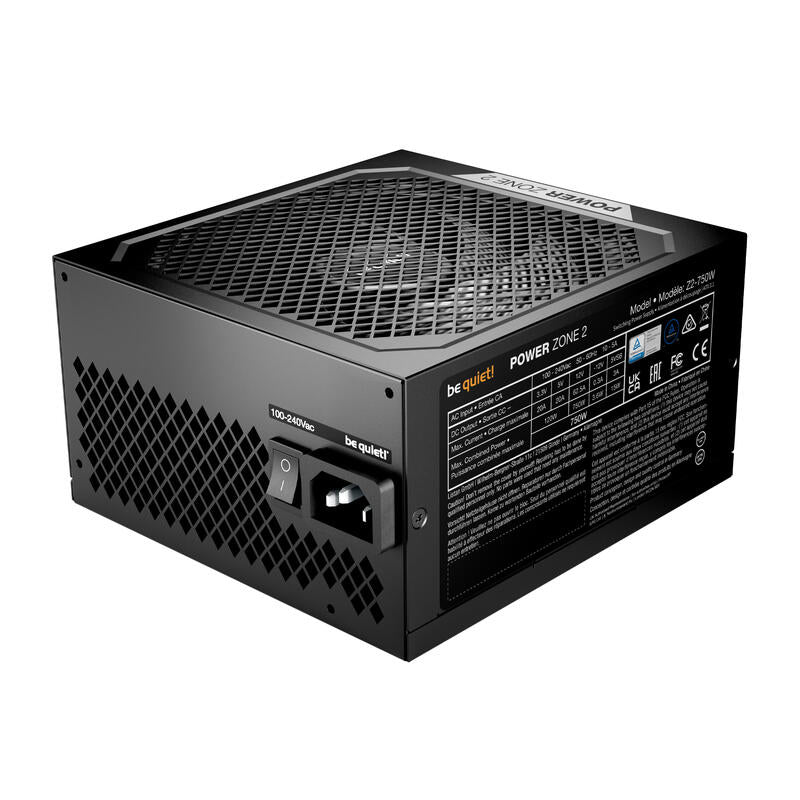 Fuente De Alimentación Be Quiet! Power Zone 2 750w 20+4 Pin Atx Atx Negro Bp006eu