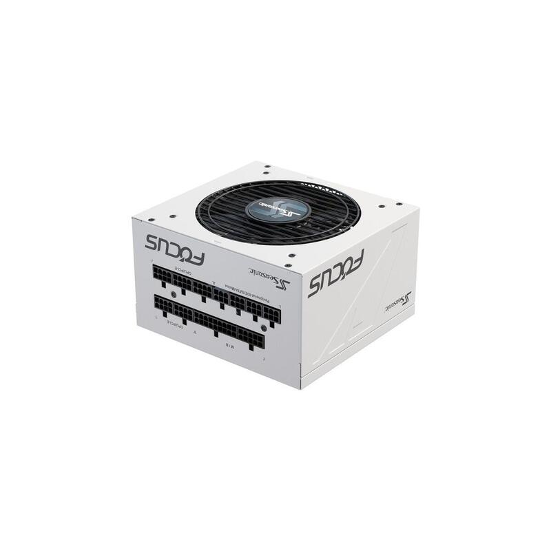 Fuente De Alimentación Seasonic Focus Gx-1000 Atx2.4 Blanco Para Pc Blanco, 6x Pcie, Gestión De Cables, 1000 Vatios Focus-Gx-1000-White