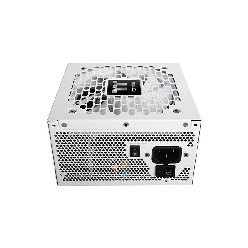 Fuente De Alimentación Thermaltake Toughpower Gt Snow 1000w De Pc White, 1x Gpu De Alta Potencia De 12 Pines, 5x Pcie, Gestión De Cables, 1000 Vatios Ps-Tpt-1000fnfage-W