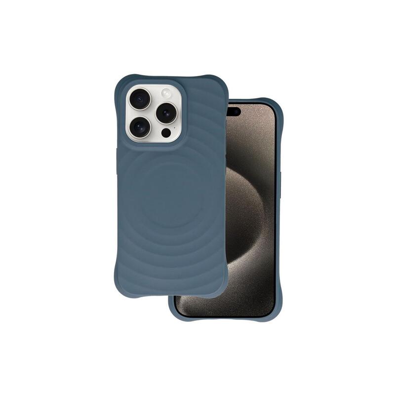 Funda Circle Compatible Magsafe Para Iphone 13 / 14 - Denim Blue - Jaym®