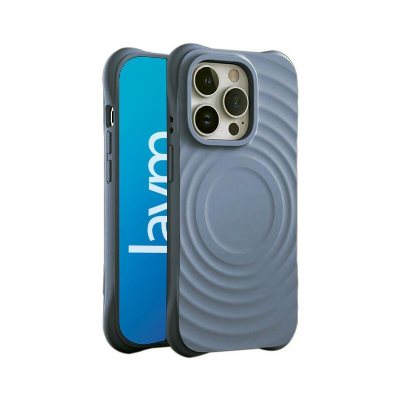 Funda Circle Compatible Magsafe Para Iphone 16 Pro Max - Denim Blue - Jaym®