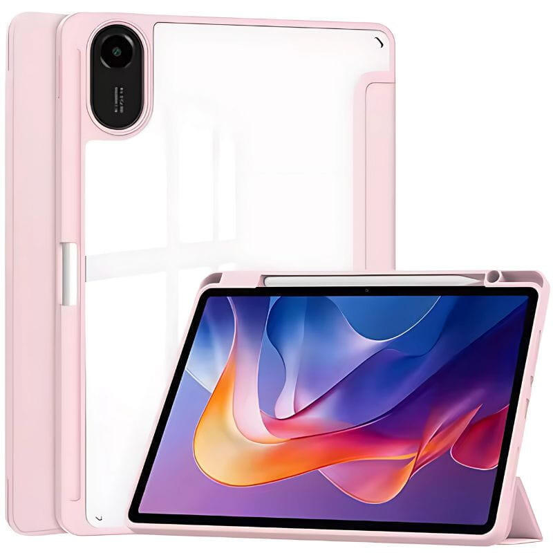 Funda Crystal Xiaomi Redmi Pad 2 Rosa