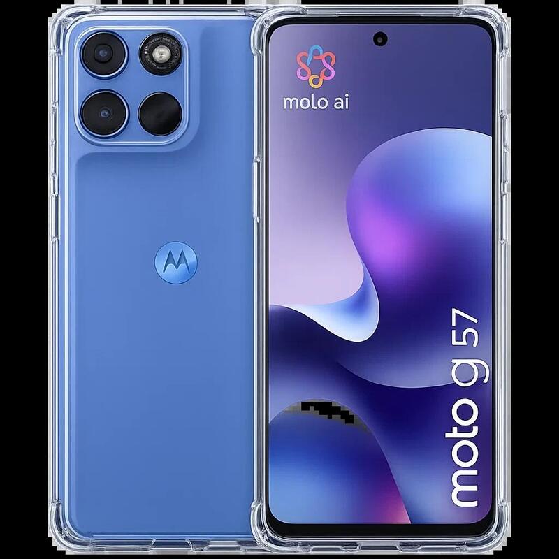 Funda De Silicona Reinforced Motorola G57 Power