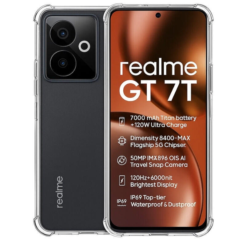 Funda De Silicona Reinforced Realme Gt 7t