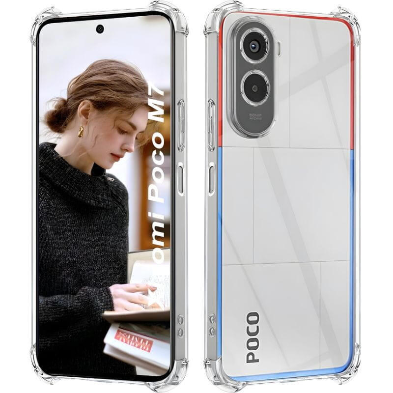 Funda De Silicona Reinforced Xiaomi Poco M7 4g