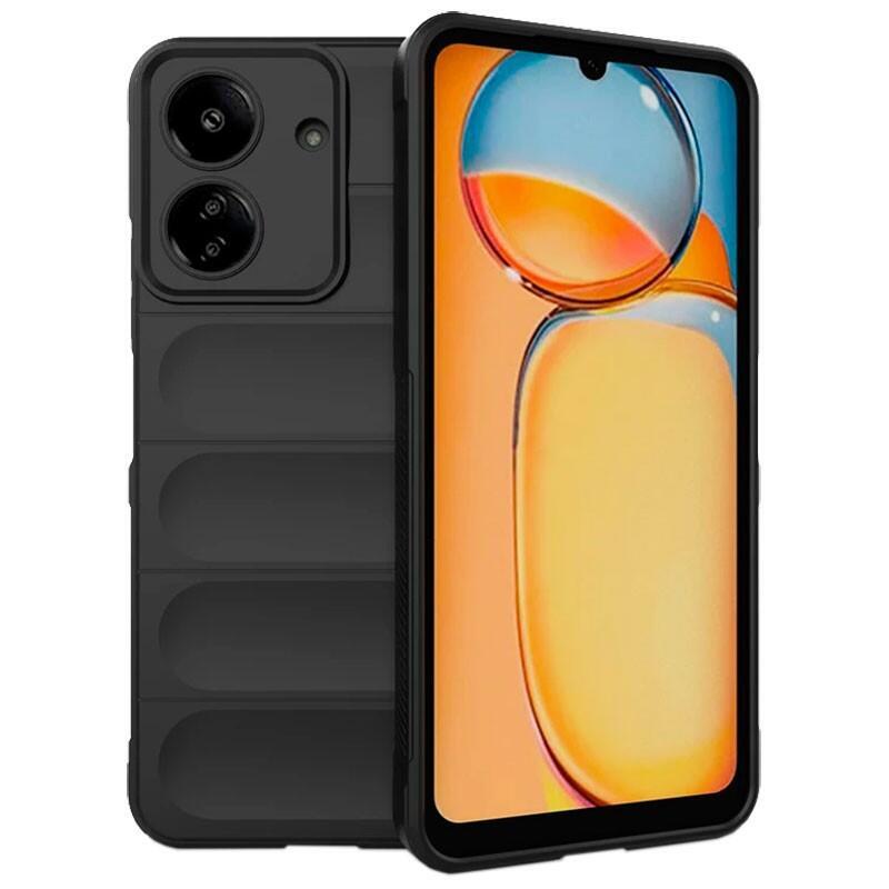 Funda De Silicona Wave Xiaomi Redmi 13c / Poco C65 Negro