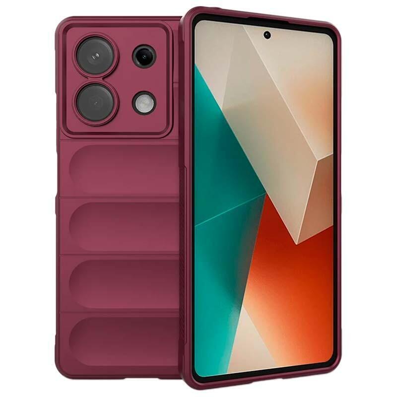 Funda De Silicona Wave Xiaomi Redmi Note 13 5g Borgoña